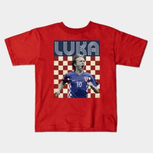 Football Heroes - Luka Modric - LUKA Kids T-Shirt